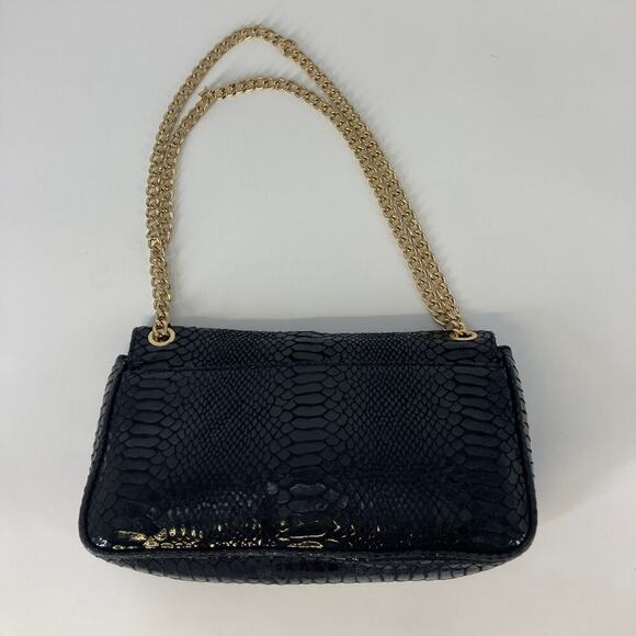 Michael Kors small black animal print womens shoulder bag - Picture 5 of 11